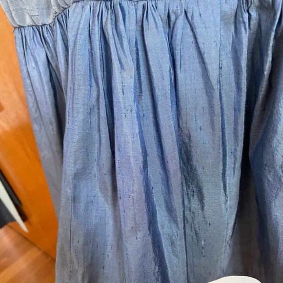 Muriel Dombret 100% silk summer party dress - Canadian designer - Picture 5 of 9